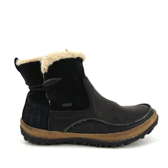 Merrell Tremblant Pull-On Polar Waterproof Boots Womens Size 7.5 Faux Fur Lined - Picture 1 of 9